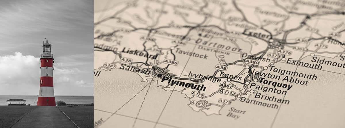 We are based in Plymouth